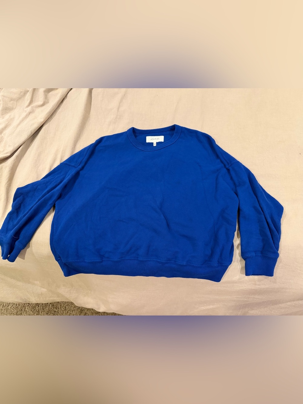 The Great Women’s Royal Blue Crewneck Sweater